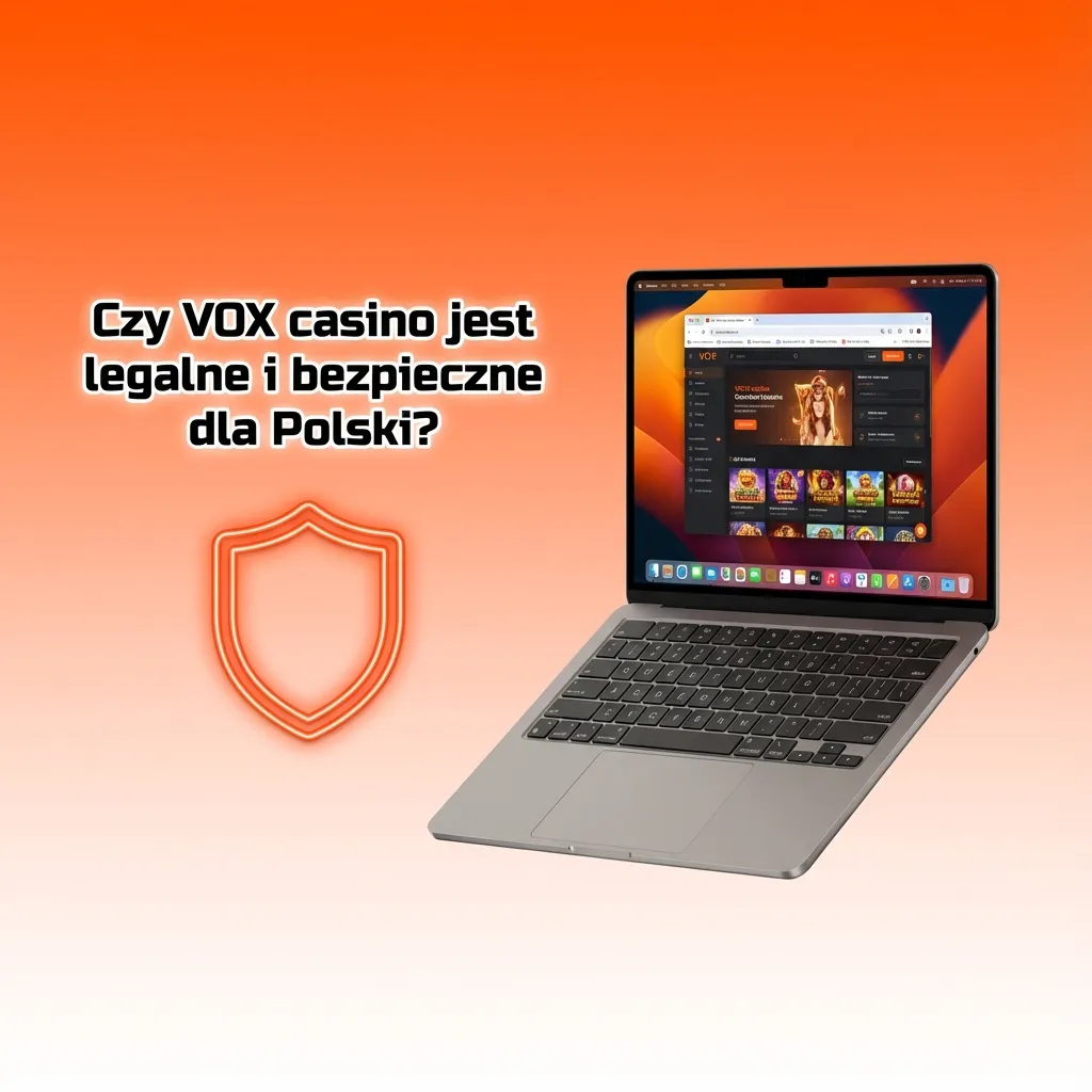 Grafika o bezpieczeństwie VOX casino: licencja, szyfrowanie SSL, zgodność z RODO i odpowiedzialna gra dla Polaków.