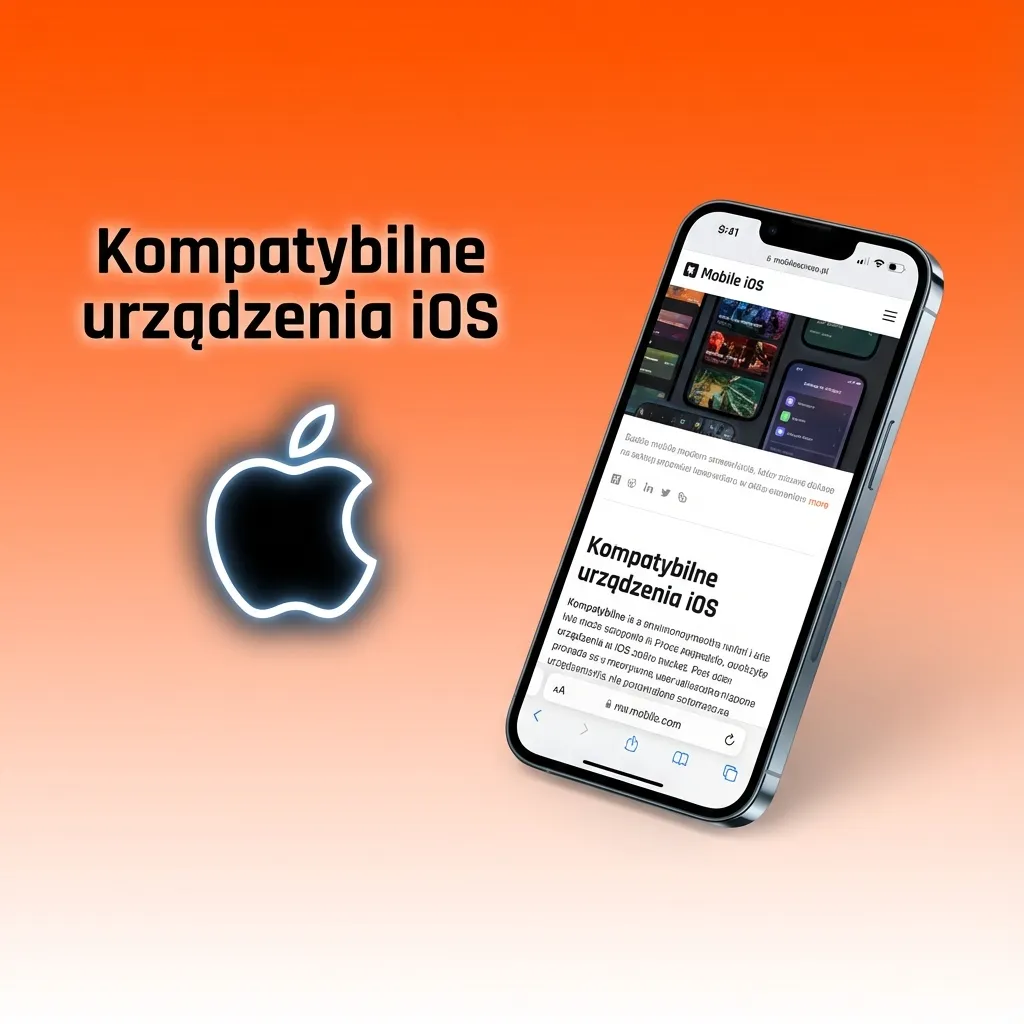 Grafika promująca aplikację VOX casino na ekranach nowych iPhone’ów i iPadów z iOS 12 lub nowszym