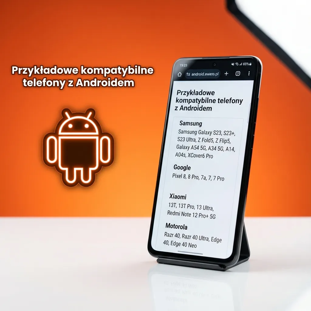Lista przykładowych telefonów z Androidem w Polsce, kompatybilnych z aplikacją VOX casino