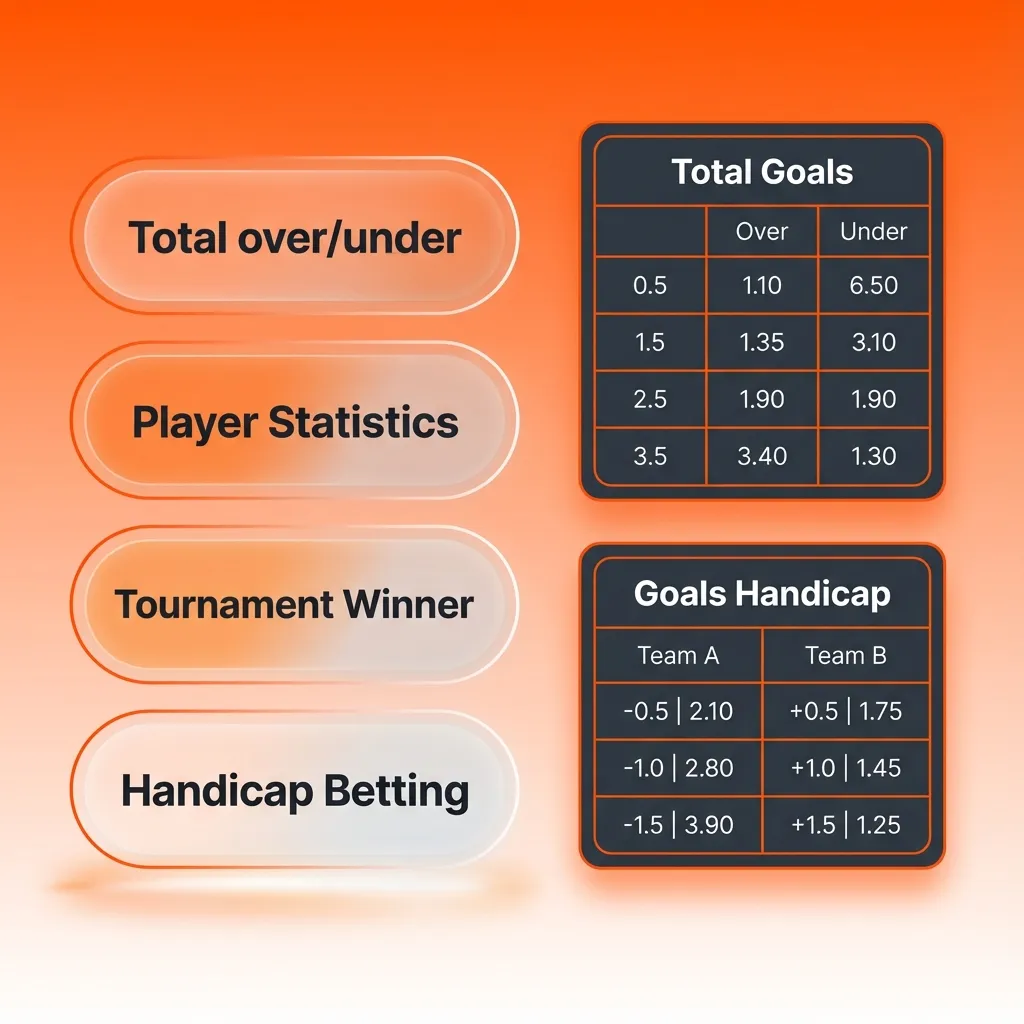 Infografika o rodzajach kuponów w VOX casino: pojedynczy, systemowy i akumulowany z krótkimi opisami ryzyka