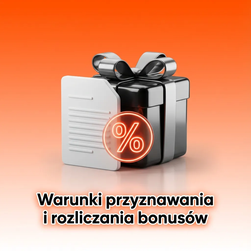 Infografika po polsku przedstawiająca główne zasady przyznawania i rozliczania bonusów kasynowych dla graczy