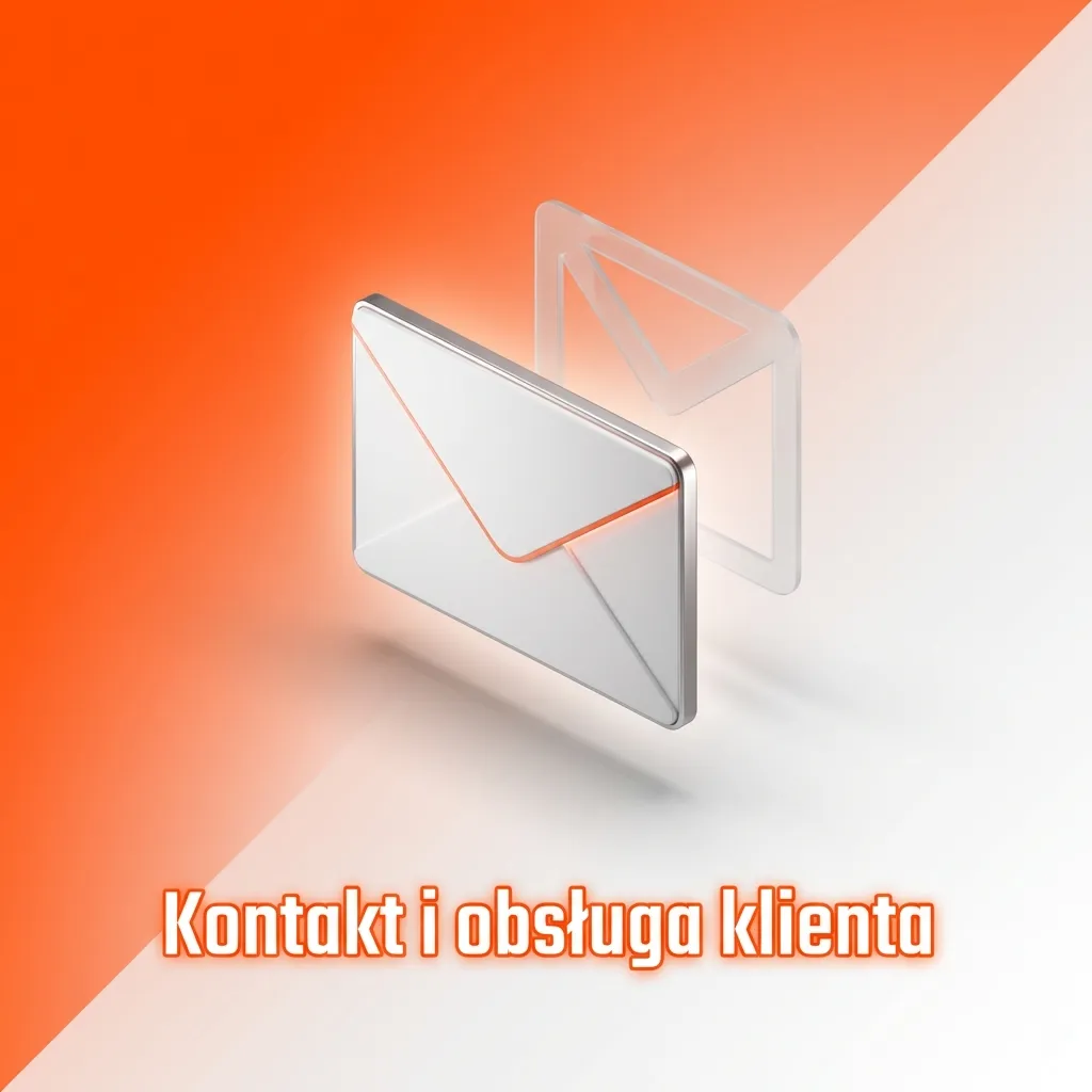 Ilustracja obsługi klienta 24/7 VOX casino: ikony czatu, e‑maila, formularza, FAQ oraz wsparcie po polsku